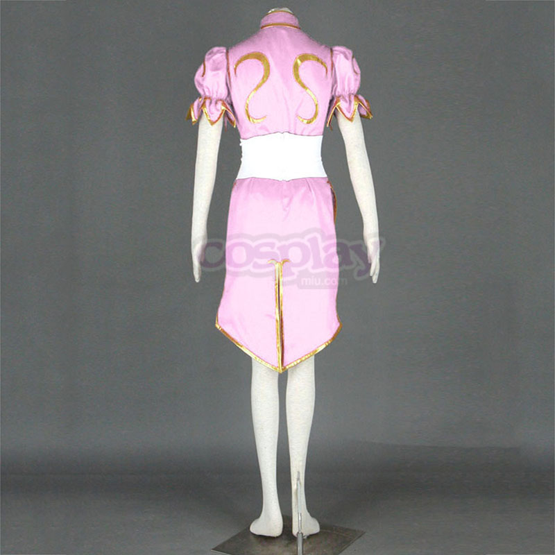 Street Fighter Chun- Li 3 Pink Cosplay Costumes Canada