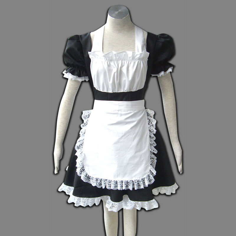 Maid Uniform 2 Black Winged Angle Cosplay Costumes Canada