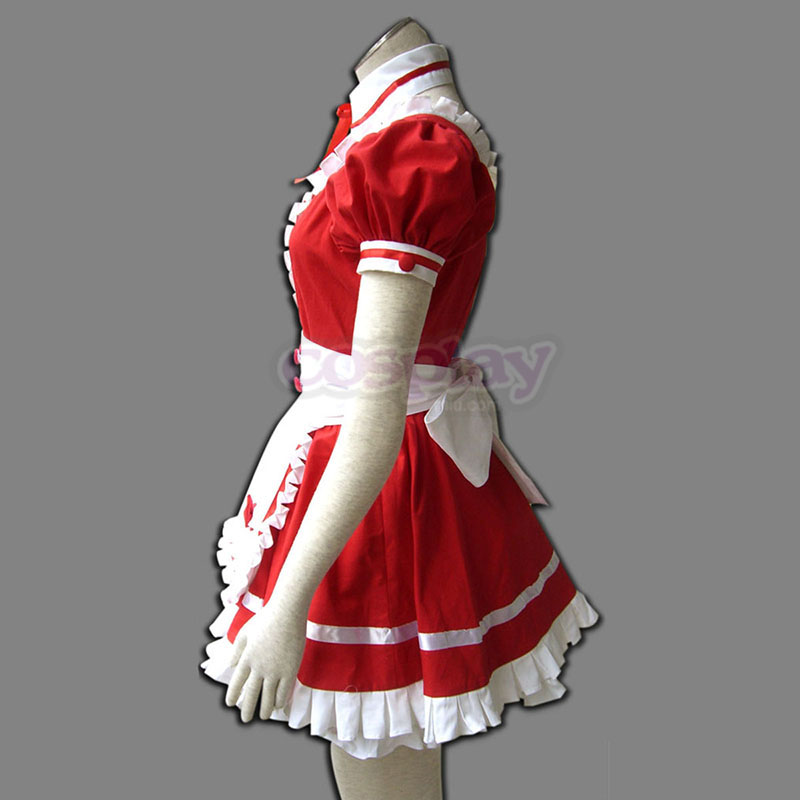 Red Maid Uniform 6 Cosplay Costumes Canada