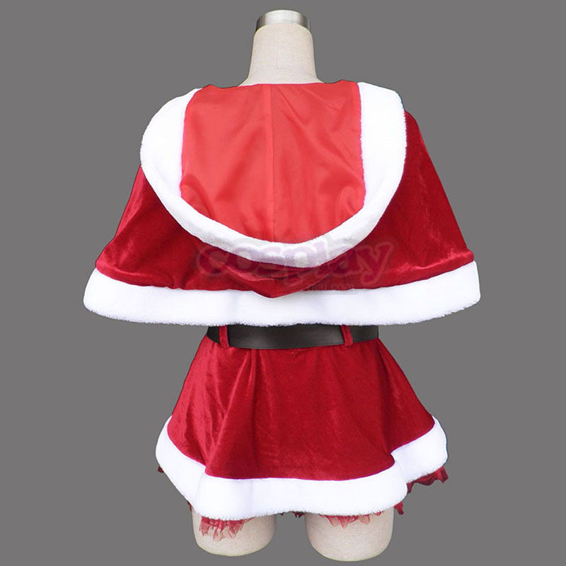 Red Christmas Lady Dress 5 Cosplay Costumes Canada