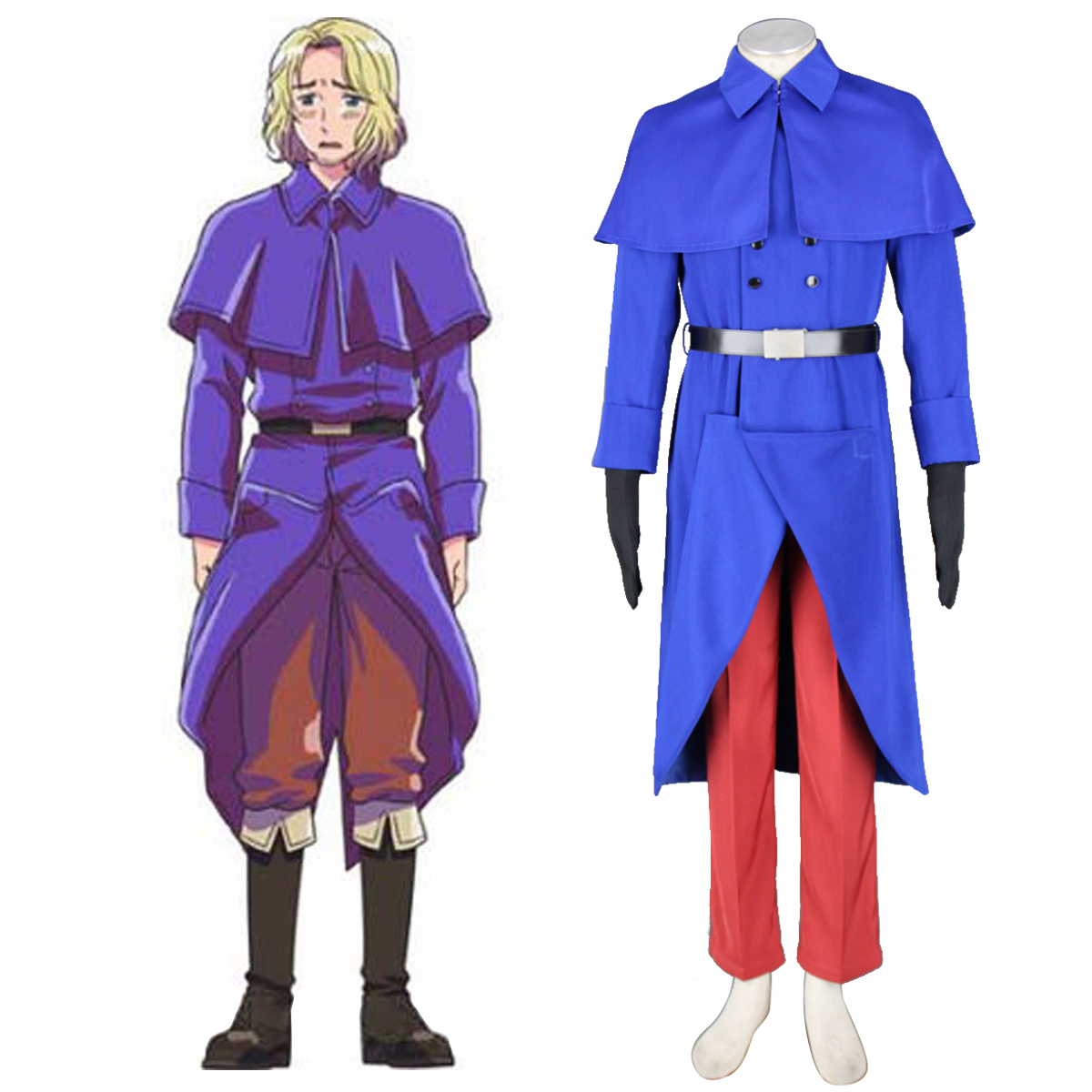 Axis Powers Hetalia France Francis Bonnefeuille 1 Cosplay Costumes Canada