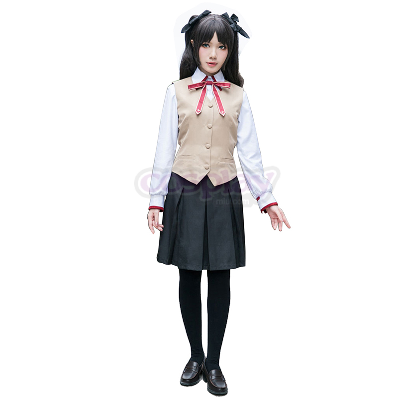 The Holy Grail War Tohsaka Rin 3 School Uniform Cosplay Costumes Canada