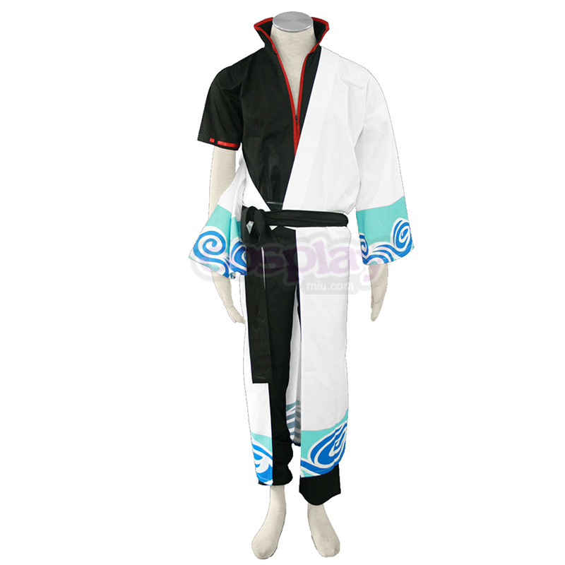 Gin Tama Sakata Gintoki 1 Black Belt Cosplay Costumes Canada