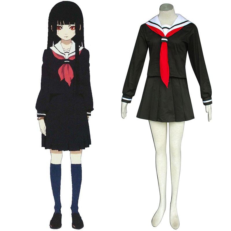Hell Girl Enma Ai 2 Sailor Cosplay Costumes Canada