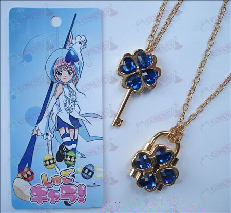 Shugo Chara! Accessories movable Necklace (Blue)