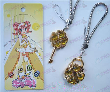 Shugo Chara! Accessories movable couple phone chain (yellow)