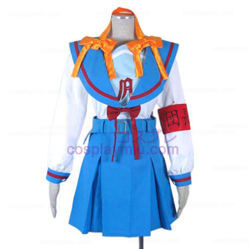 Haruhi Suzumiya Girl's Uniform Asahina Mikuru Cosplay Costume