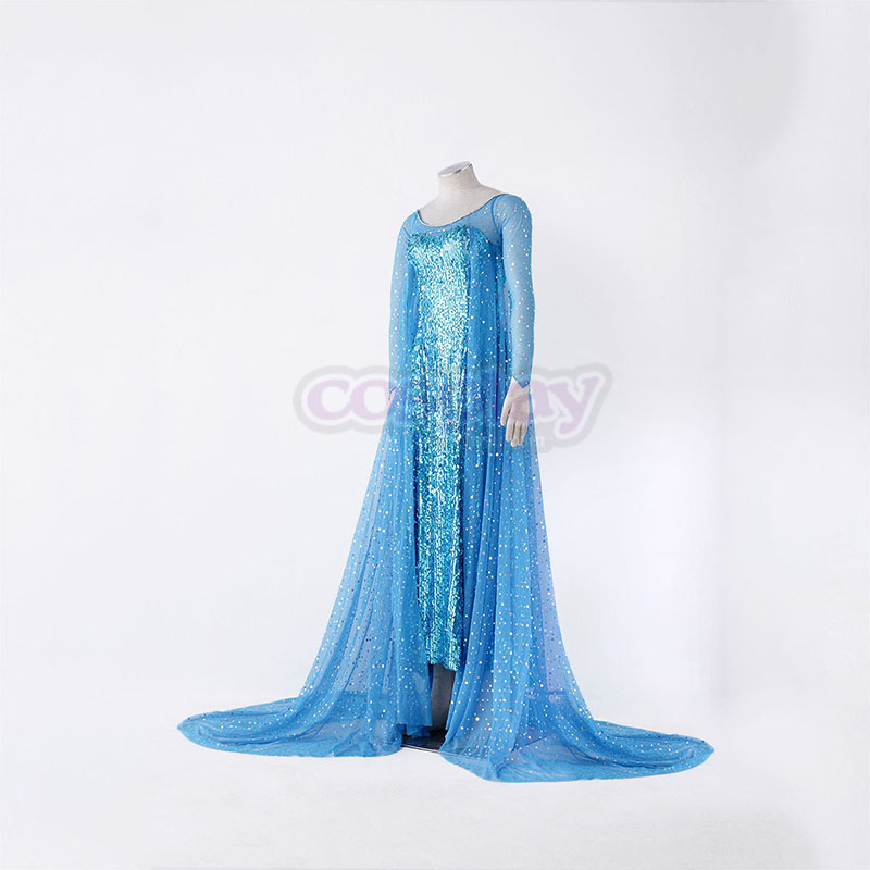 Frozen Elsa 1 Blue Cosplay Costumes Canada