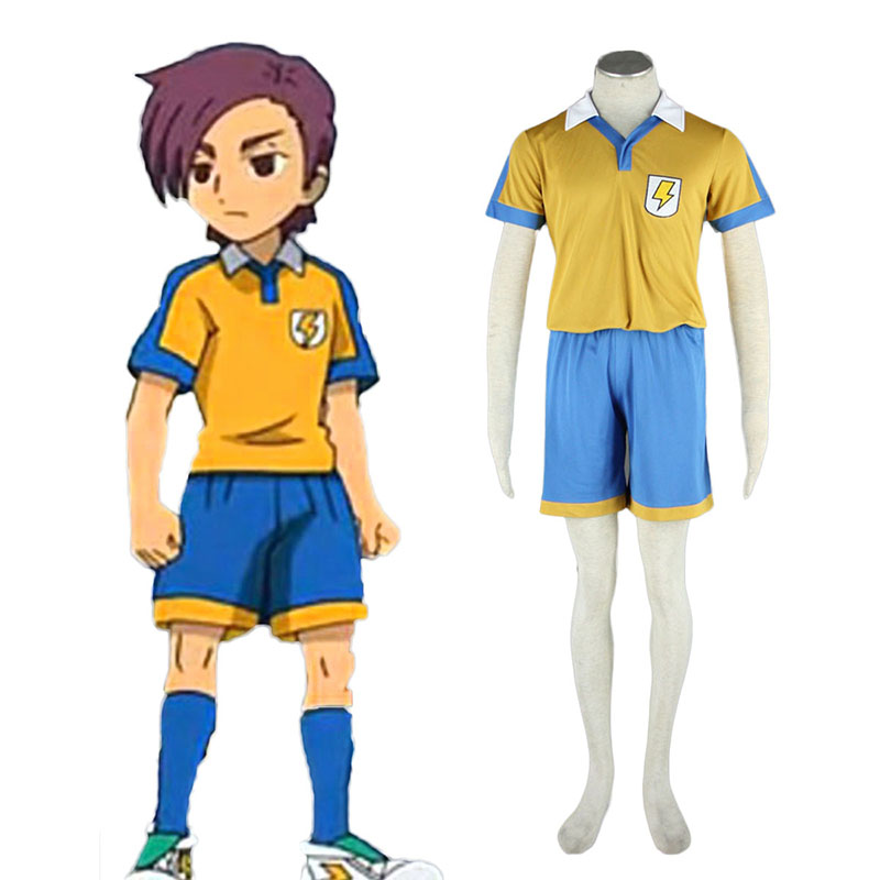 Inazuma Eleven Raimon Summer Soccer Jersey 2 Cosplay Costumes Canada