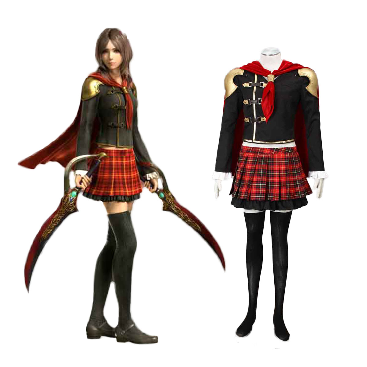 Final Fantasy Type-0 Rem Tokimiya 1 Cosplay Costumes Canada