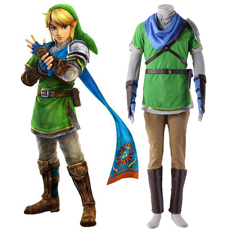 The Legend of Zelda Hyrule-Warriors Link 5 Cosplay Costumes Canada