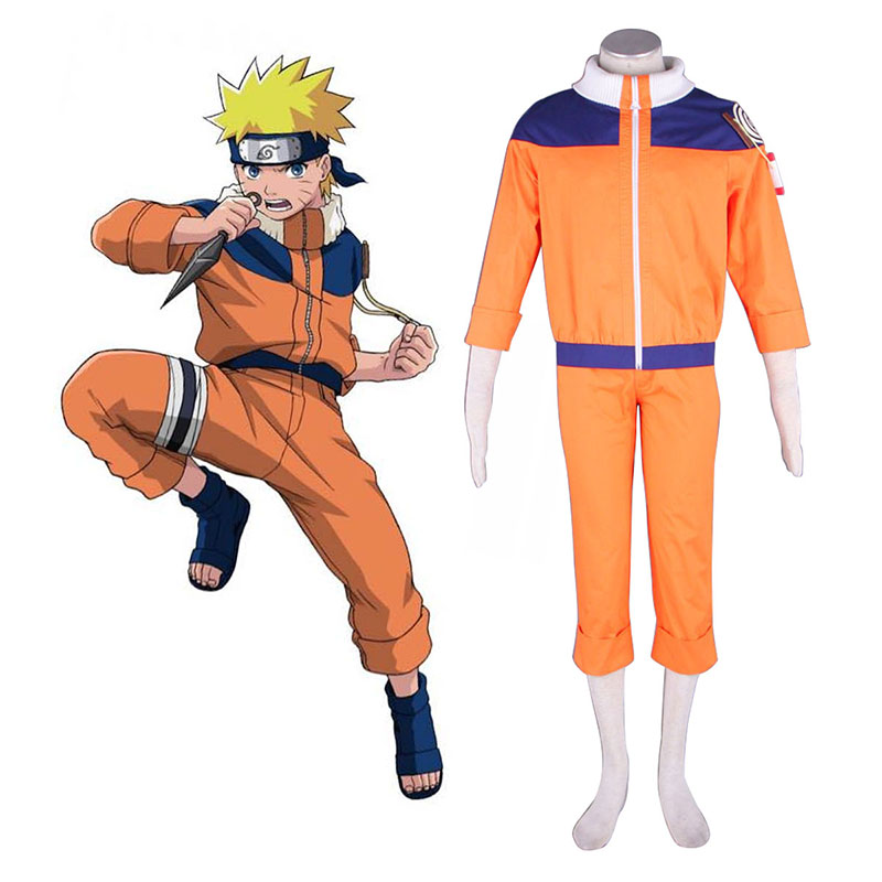 Naruto Uzumaki Naruto 1 Cosplay Costumes Canada