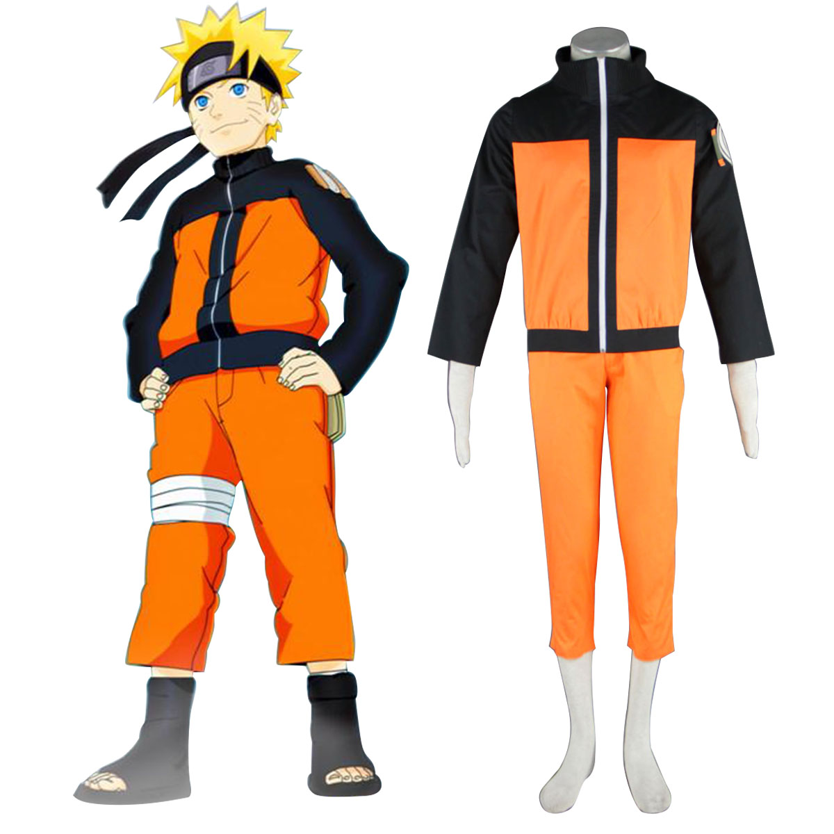 Naruto Shippuden Uzumaki Naruto 2 Cosplay Costumes Canada
