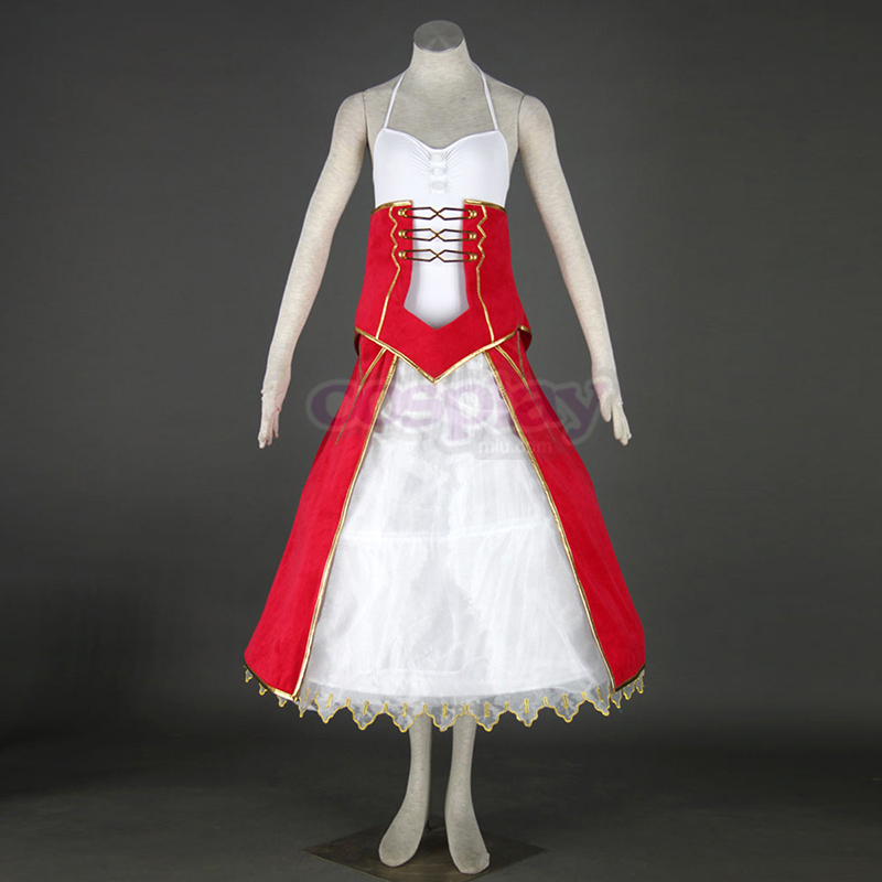 The Holy Grail War Saber 2 Red Cosplay Costumes Canada