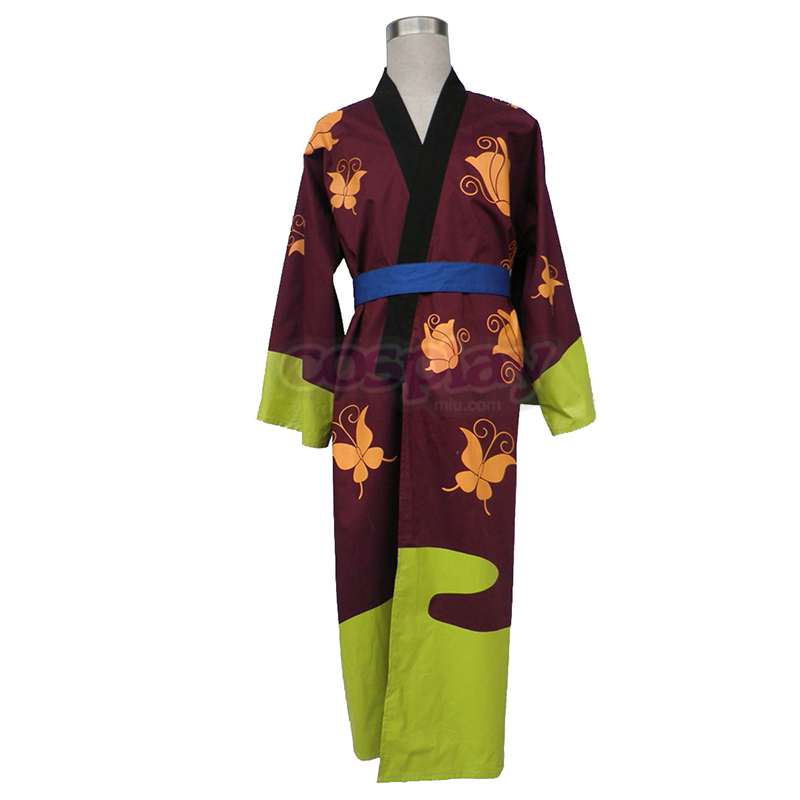 Gin Tama Takasugi Shinsuke 1 Kimono Cosplay Costumes Canada