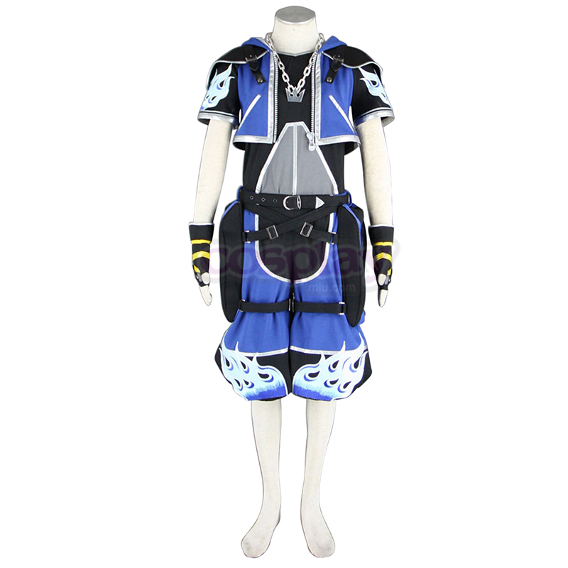 Kingdom Hearts Sora 2 Blue Cosplay Costumes Canada