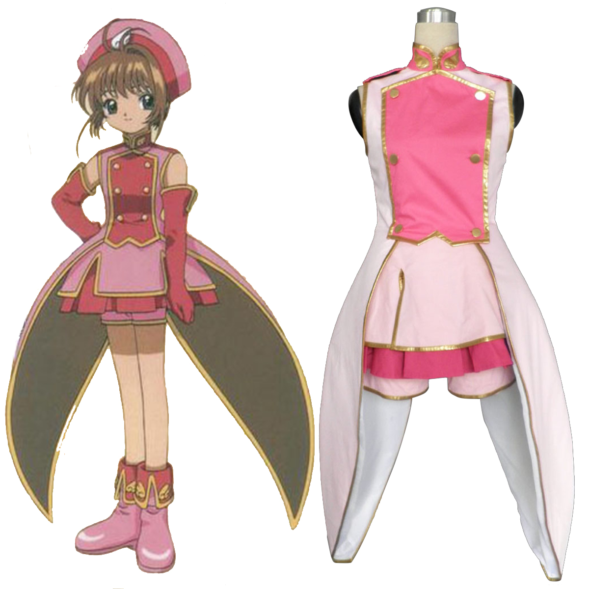 Cardcaptor Sakura Sakura Kinomoto 2 Cosplay Costumes Canada