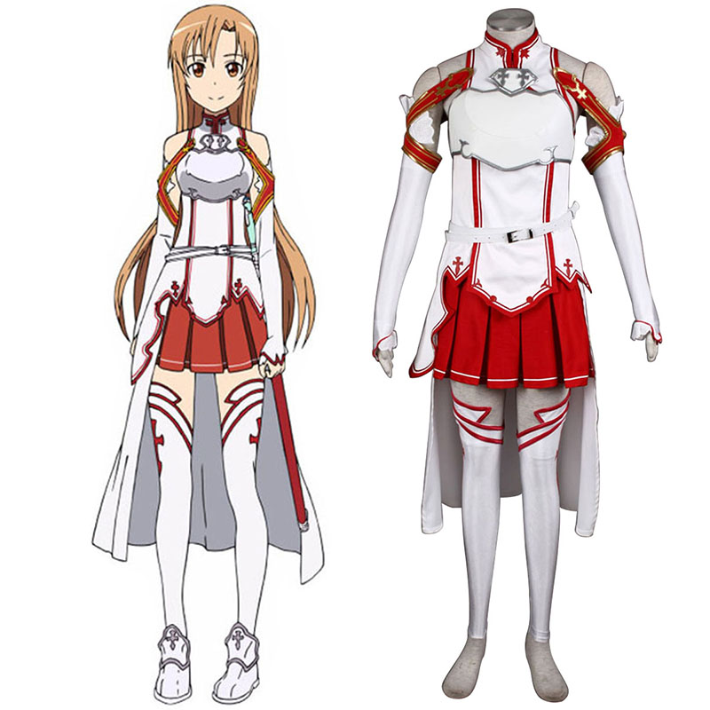 Sword Art Online Asuna 1 Cosplay Costumes Canada