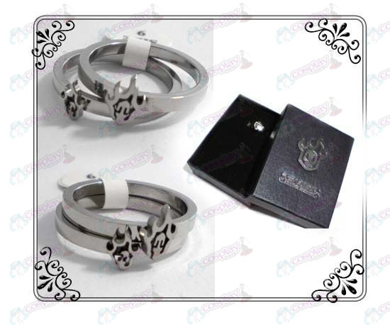 Bleach Accessories couple rings (stainless steel)