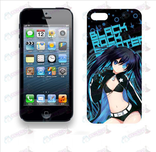 Apple iphone5 phone shell 014Lack Rock Shooter Accessories)