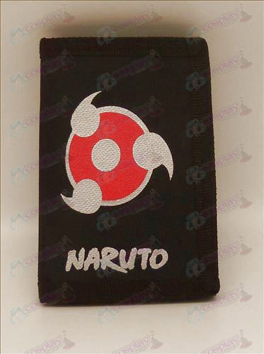 Canvas wallet (Naruto write round eyes)