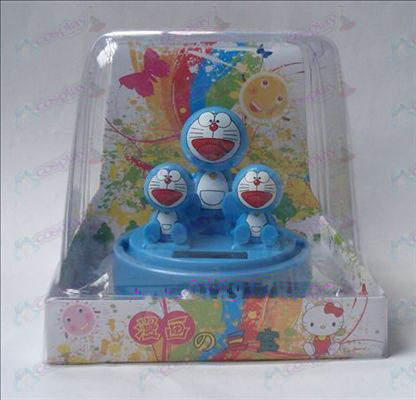 Sambo Doraemon Solar Accessories Bobblehead (box height 12cm)