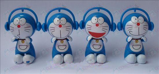 4 models Headphones jingle doll (7.5cm)
