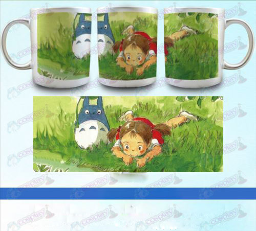 YB098-My Neighbor Totoro Accessories pearlescent silver cup