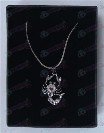 Saint Seiya Accessories scorpion necklace (white)