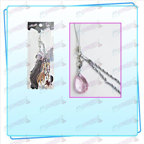 Sword Art Online Accessories Yui Heart Crystal Strap (Pink)