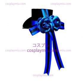 Kuroshitsuji Ciel Phantomhive Black & Blue Lolita Cosplay Costume