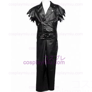 Black Leather Jacket Cosplay Costume