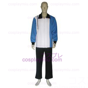 The Prince Of Tennis Hyotei Gakuen Dark Blue White and Black Cosplay Costume