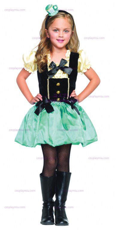 Alice in Wonderland Tea Party Girl's Costume