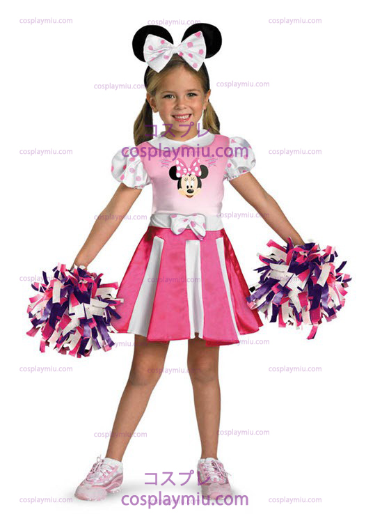 Minnie Mouse Cheerleader Toddler and Child Costume
