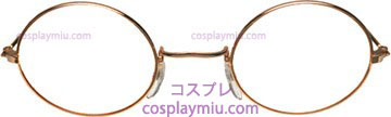 Glasses John Gold Clear