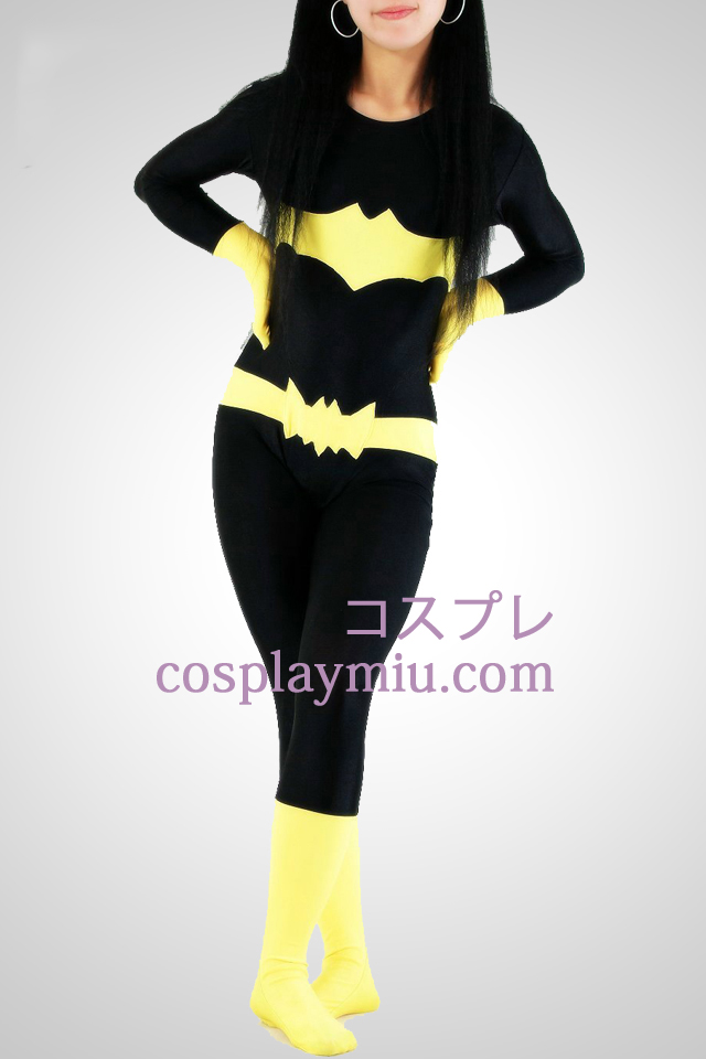 Bat Woman Lycra Superhero Catsuit