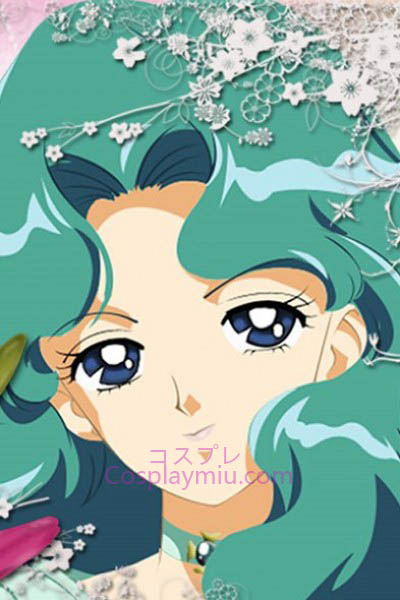 Sailor Moon Kaiou Michiru Sailor Neptune Cosplay Wig